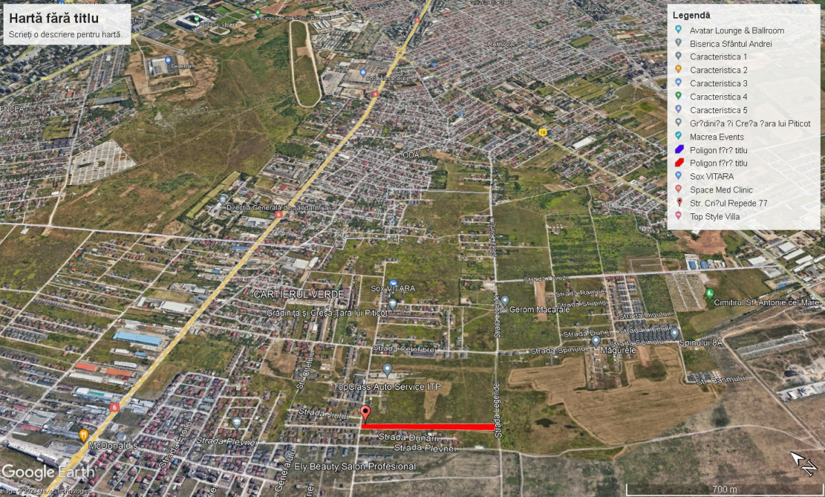 Teren intravilan parcelat 19570 mp | Investitie | Bragadiru- Crisul Repede