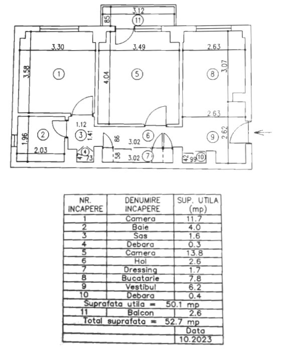 Apartament 2 camere | mobilat, utilat complet | Calea Vacaresti 220