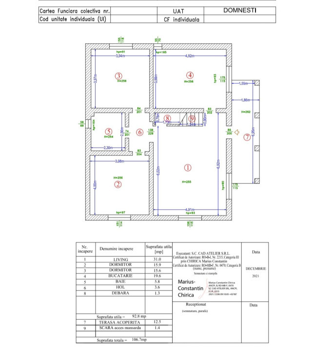 Casa individuala cu 5 camere | Domnesti - A.I. Cuza