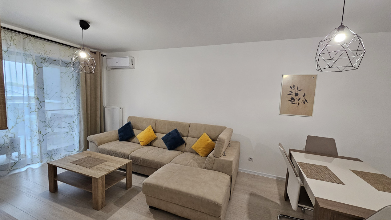 Apartament nou 2 camere mobilat complet cu parcare | Drumul Taberei - Auchan