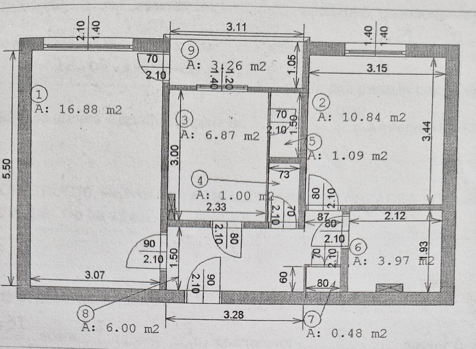 Apartament 2 camere mobilat complet cu view | Dr. Taberei - Hanul Drumetului