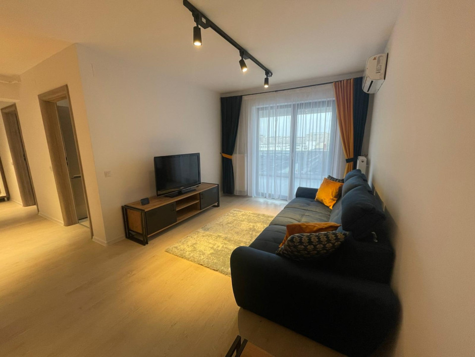 Apartament nou 2 camere mobilat cu parcare | Drumul Taberei- Auchan