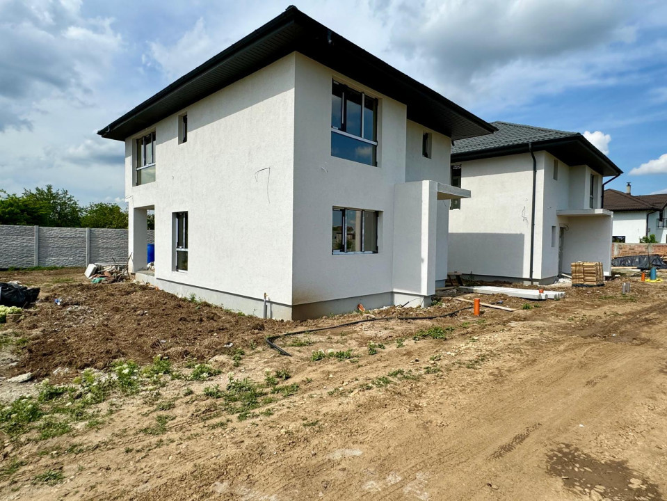 Casa individuala noua 4 camere | Toate utilitatile | Teren 400mp | Zona Domnesti