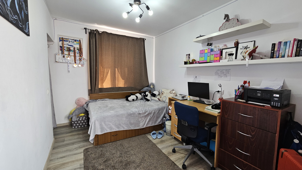 Casa individuala 3 camere mobilata | Curte comuna | Stefan cel Mare