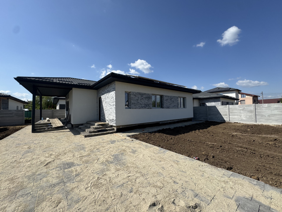 Casa 4 camere | COMISION 0% | Panouri fotovoltaice | Teren 450mp | Domnesti