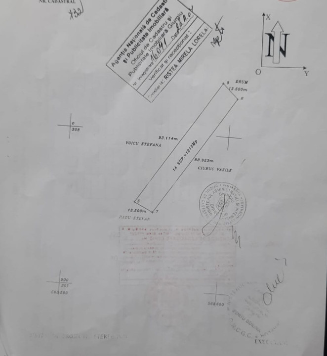 Teren intravilan 1213 m | Stalpu - Giurgiu