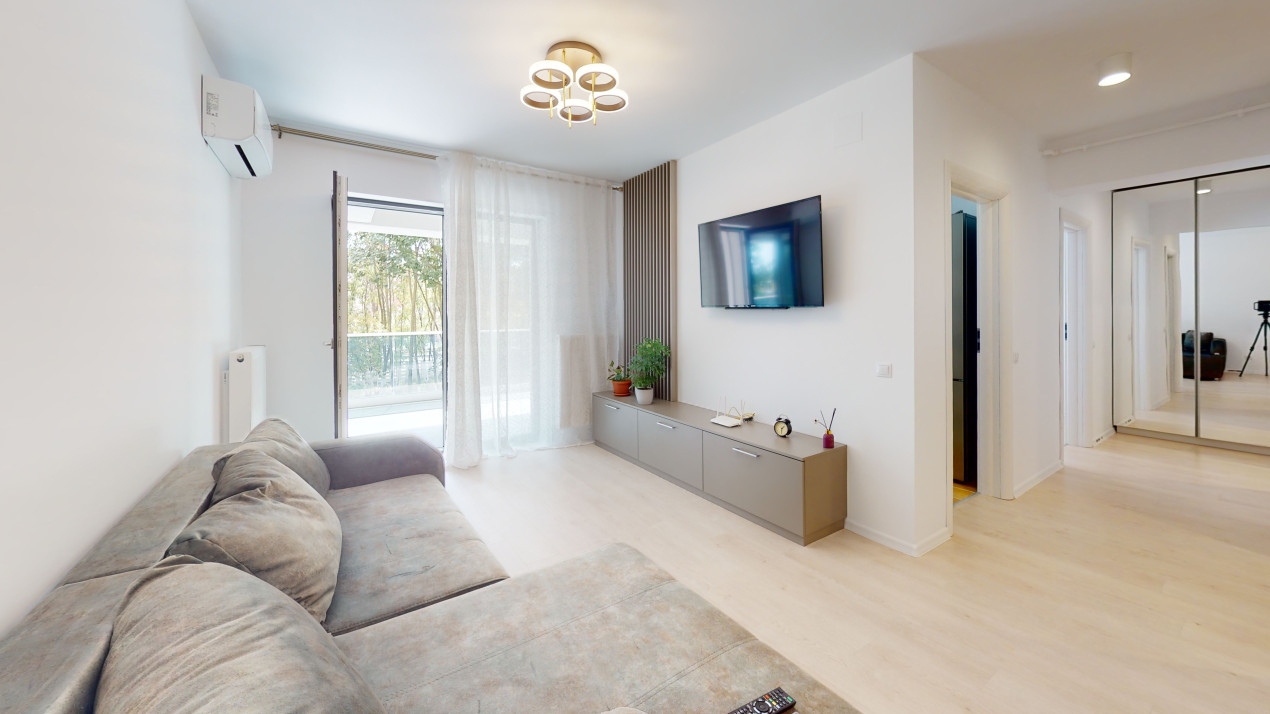 Apartament nou 2 camere mobilat cu parcare | Drumul Taberei- Auchan