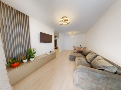 Apartament nou 2 camere mobilat cu parcare | Drumul Taberei- Auchan