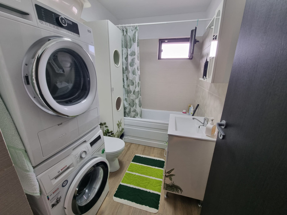 Apartament  2 camere cu bucatarie mobilata | terasa 14 mp | Magurele IFIN-HH 