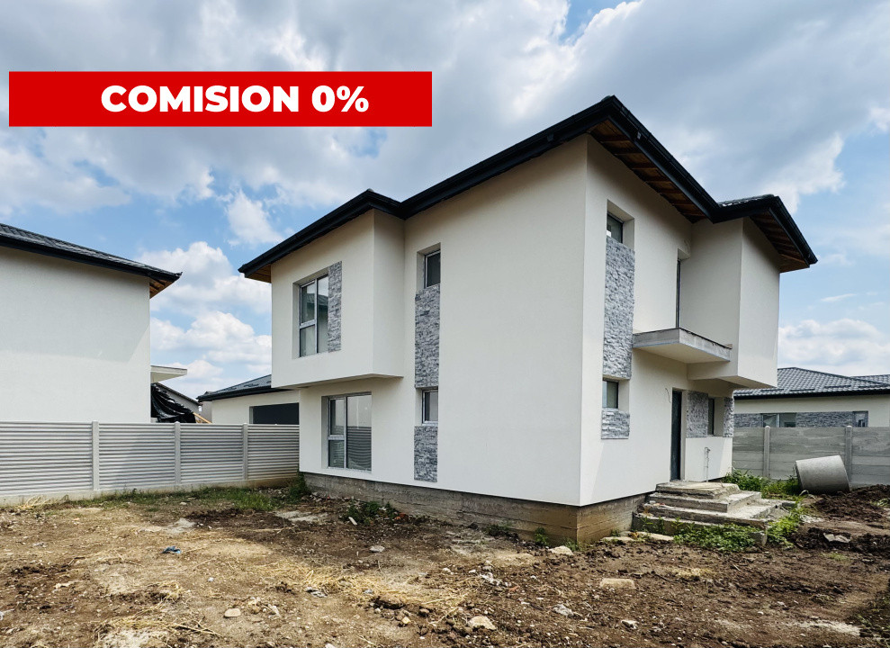 Casa 4 camere | COMISION 0% | Panouri fotovoltaice | Teren 400mp | Domnesti