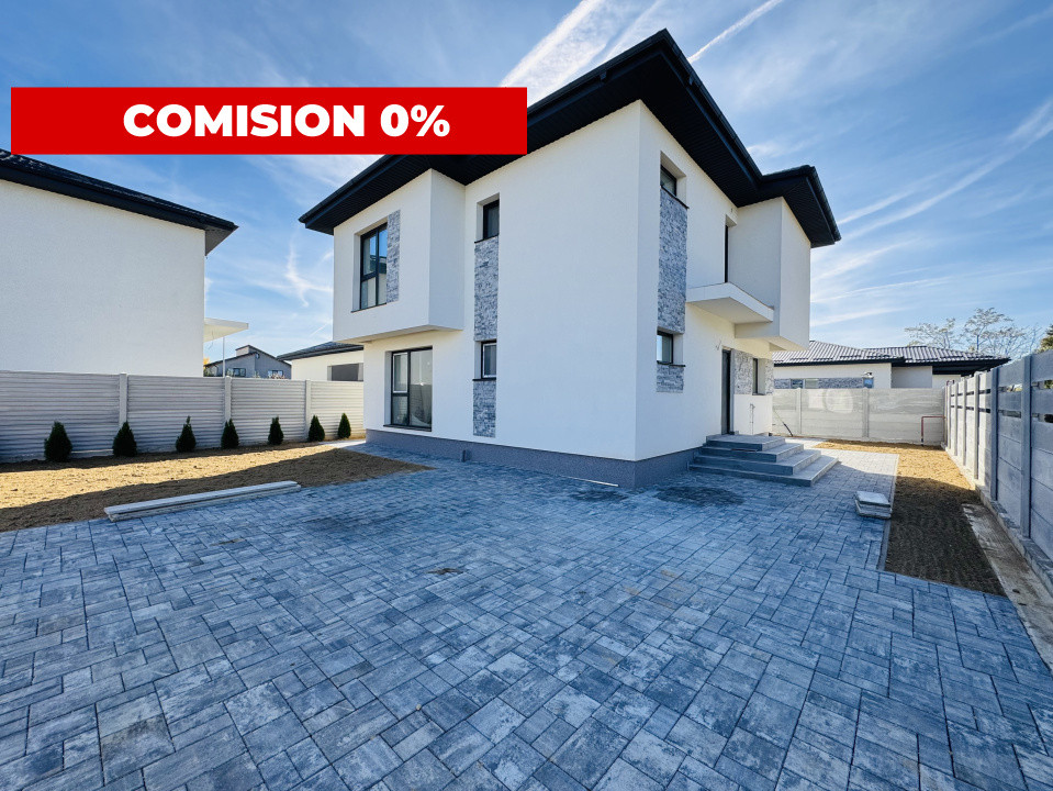 Casa 4 camere | COMISION 0% | Panouri fotovoltaice | Teren 400mp | Domnesti