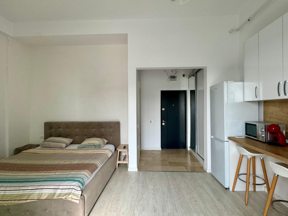 RATE/SCHIMB | COMISION 0% | Garsoniera mobilata | Terasa 10mp | Navodari