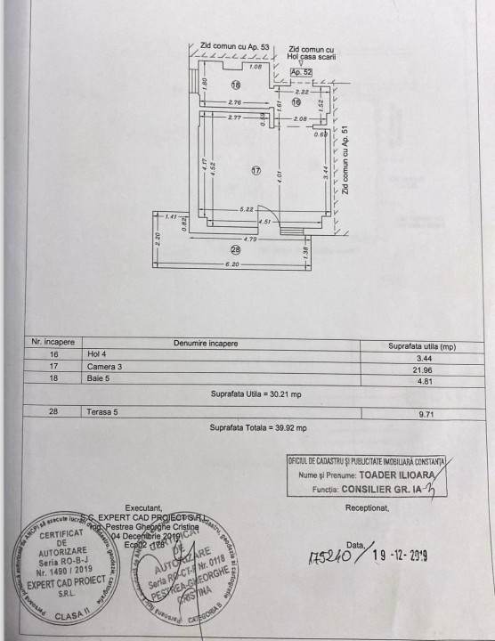 RATE/SCHIMB | COMISION 0% | Garsoniera mobilata | Terasa 10mp | Navodari