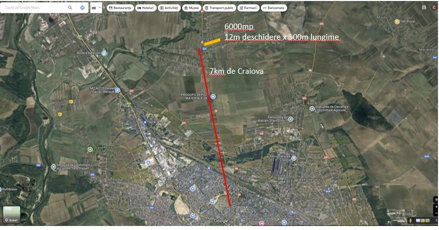 Teren 6000 m.p. Oportunitate investitie Comision 0% | Simnicu de Sus- Craiova 