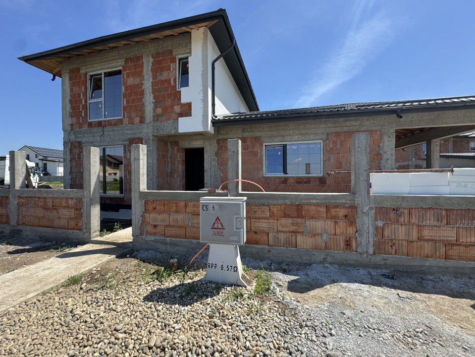 Casa individuala 4 camere | COMISION 0% | Terasa acoperita 23mp | Domnesti