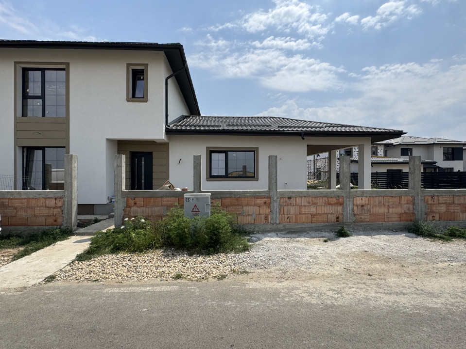 Casa individuala 4 camere | COMISION 0% | Terasa acoperita 23mp | Domnesti