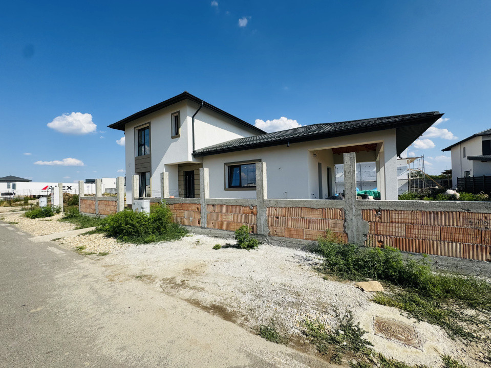 Casa individuala 4 camere | COMISION 0% | Terasa acoperita 23mp | Domnesti