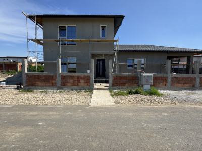 Casa individuala 4 camere | COMISION 0% | Terasa acoperita 23mp | Domnesti