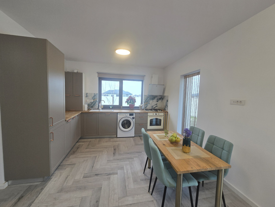 Casa 4 camere mobilata | Teren 480 m | Clinceni-Domnesti