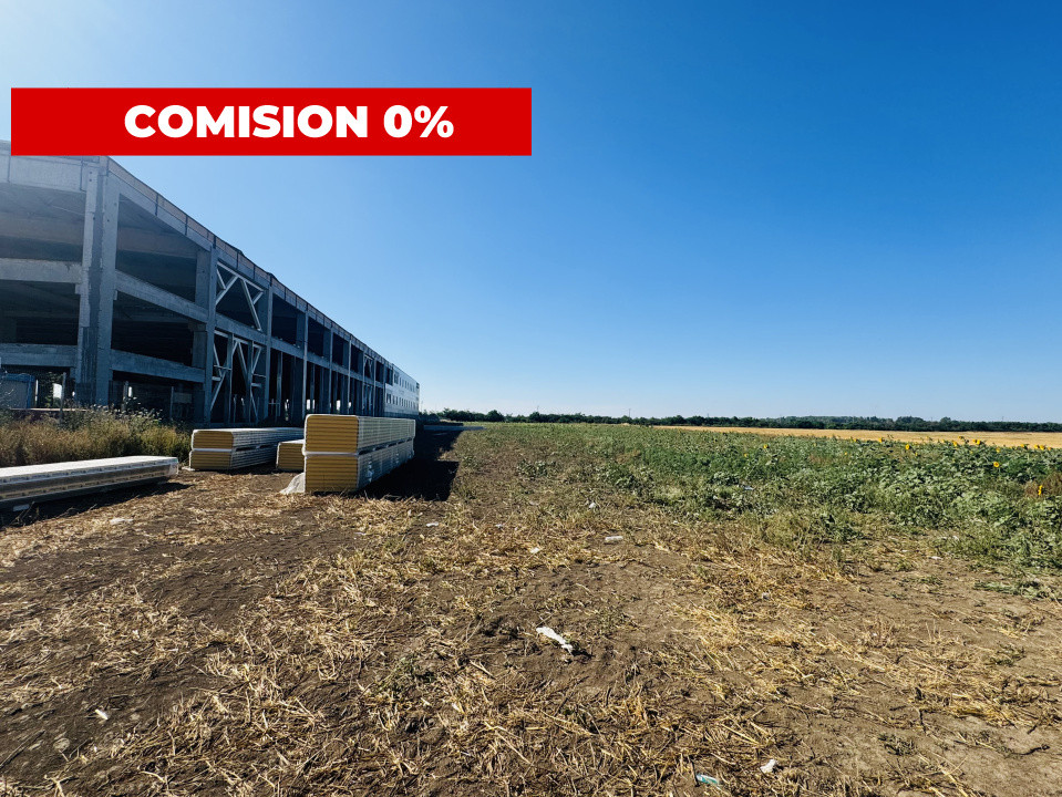 Teren industrial 16300mp | 60X275M | Centura Bucuresti
