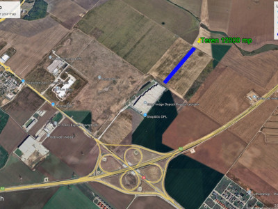 Teren 12.000 m | COMISION 0% | Popesti Leordeni- Mega Image Depozit
