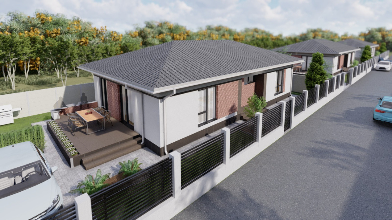 Casa 4 camere | COMOSION 0% | Teren 400mp | Zona Domnesti