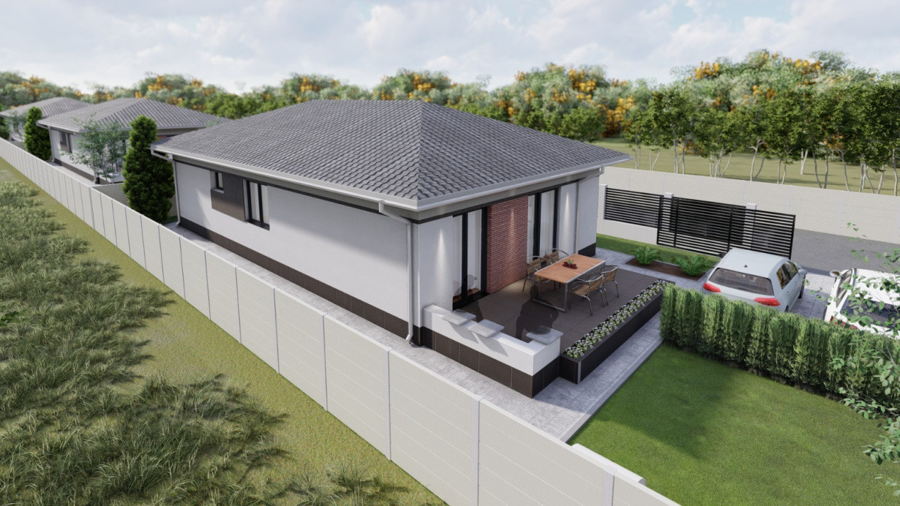 Casa 4 camere | COMOSION 0% | Teren 400mp | Zona Domnesti
