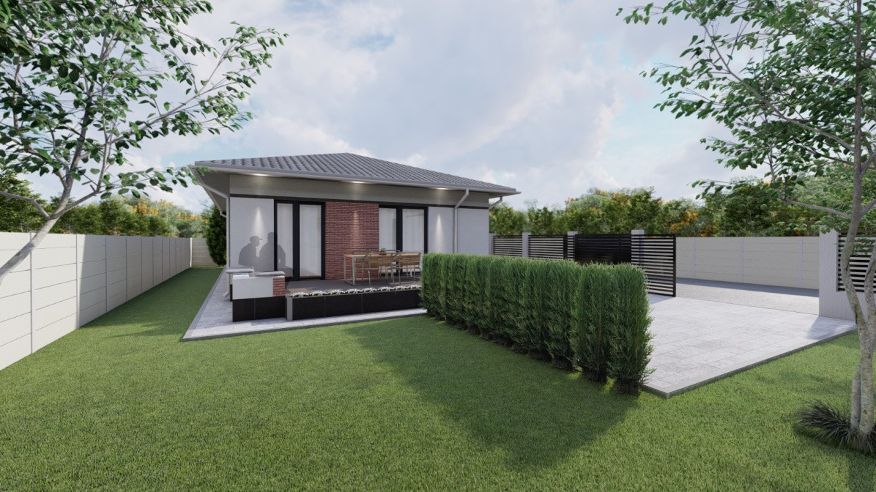 Casa 4 camere | COMOSION 0% | Teren 400mp | Zona Domnesti