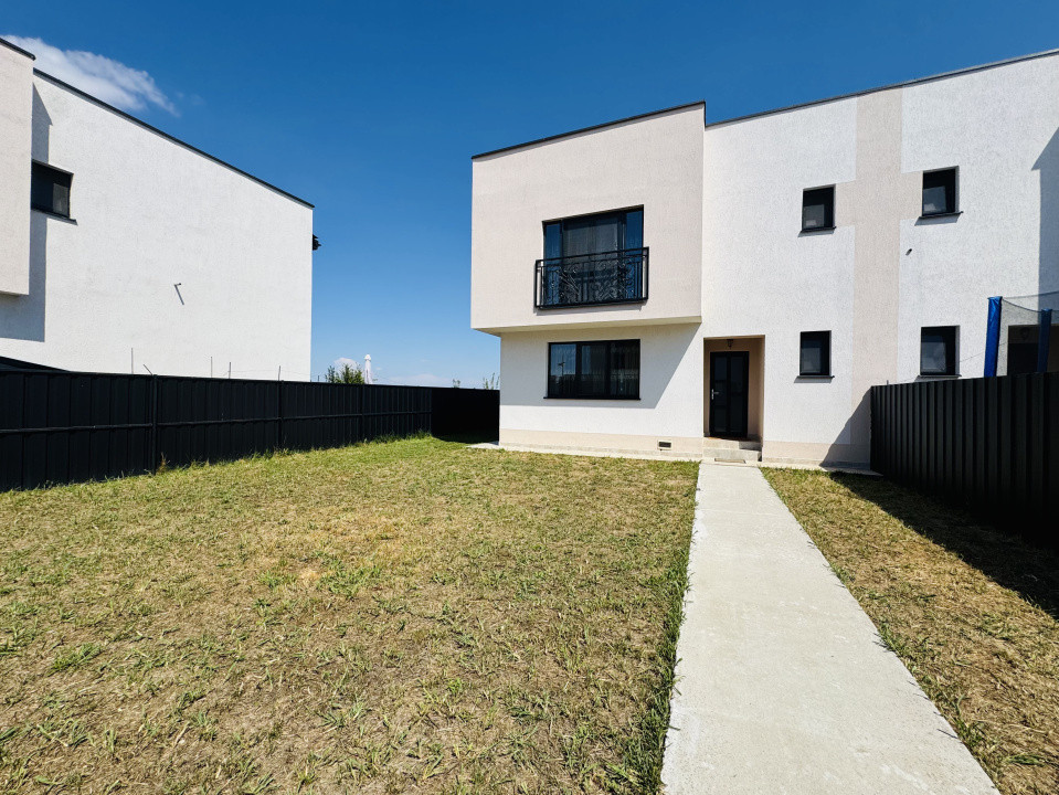 Duplex 4 camere mobilat | Teren 350mp | Domnesti