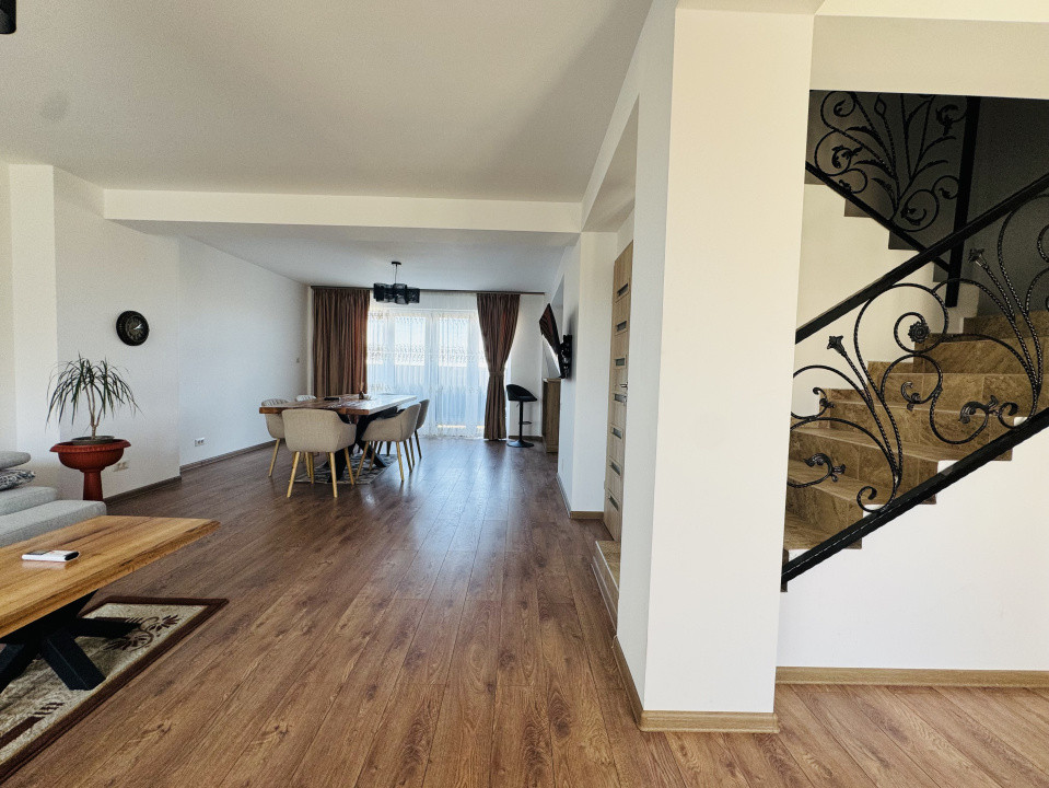 Duplex 4 camere mobilat | Teren 350mp | Domnesti