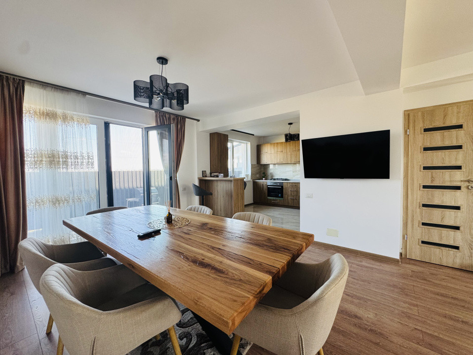 Duplex 4 camere mobilat | Teren 350mp | Domnesti