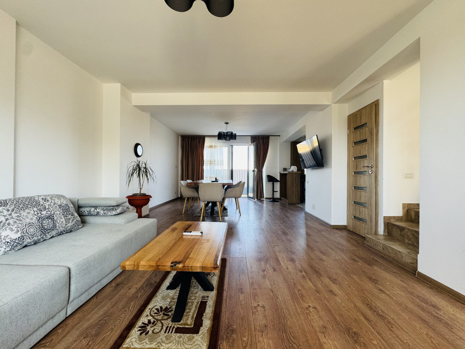 Duplex 4 camere mobilat | Teren 350mp | Domnesti