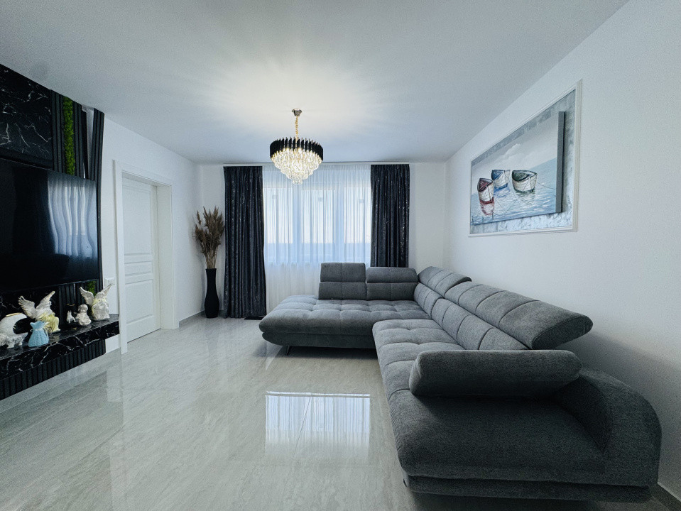Duplex 4 camere mobilat | Incalzire in pardoseala | Teren 350mp | Domnesti