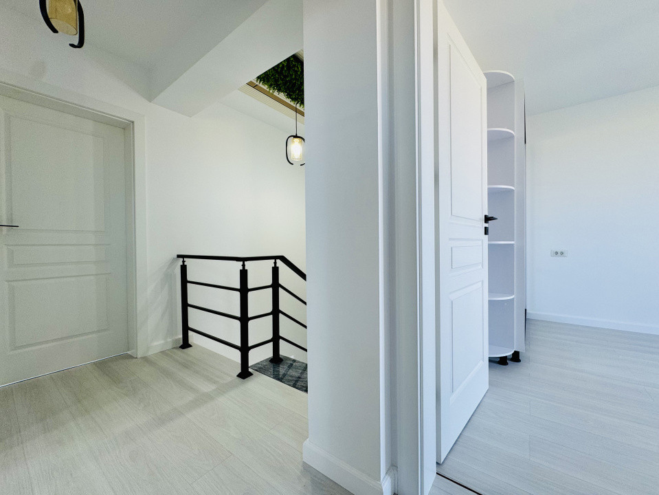 Duplex 4 camere mobilat | Incalzire in pardoseala | Teren 350mp | Domnesti