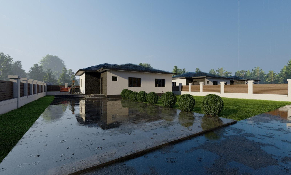 Casa 4 camere | COMISION 0% | Teren 400mp | Clinceni