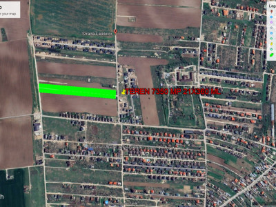 Teren intravilan 7350mp | 21X360 | Toate utilitatile | Zona Domnesti