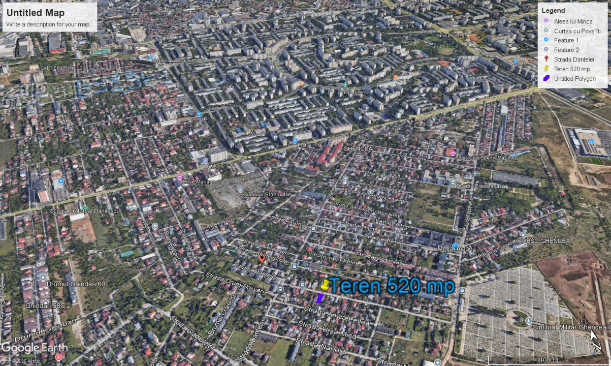 Teren imprejmuit 520 m | Drumul Taberei - Str. Lavei