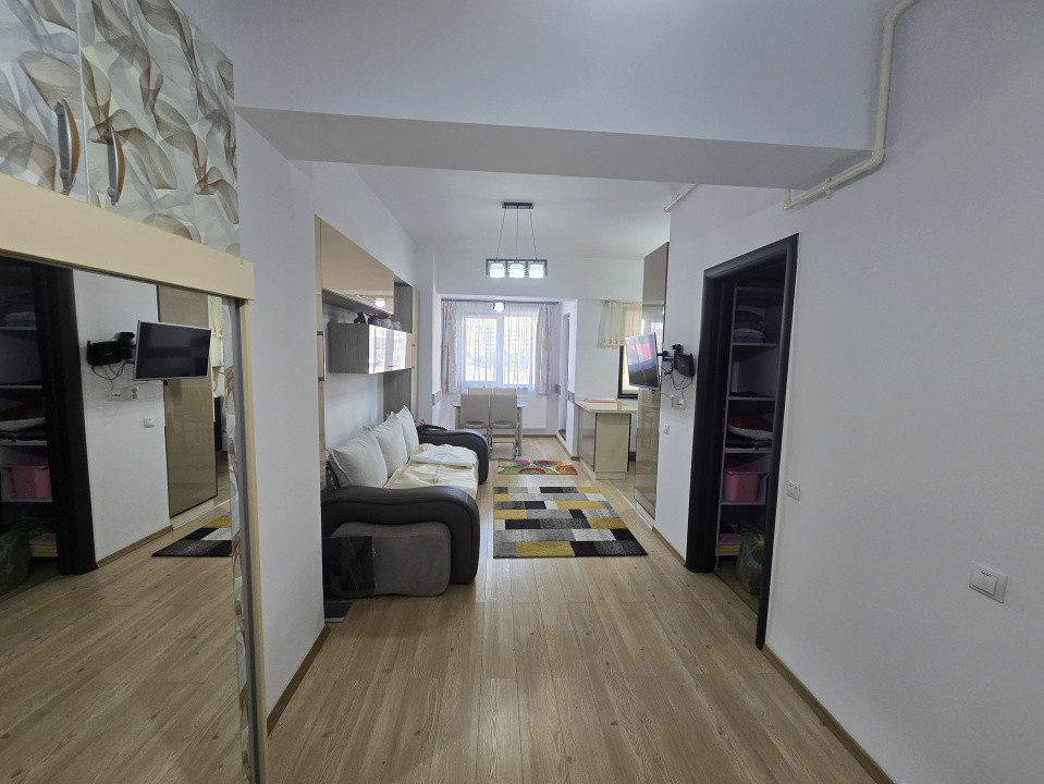 Garsoniera noua 38 m mobilata | Parcare subterana | Piata Alba Iulia- Vitan