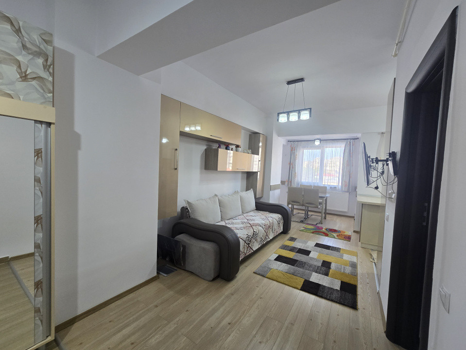 Garsoniera noua 38 m mobilata | Parcare subterana | Piata Alba Iulia- Vitan