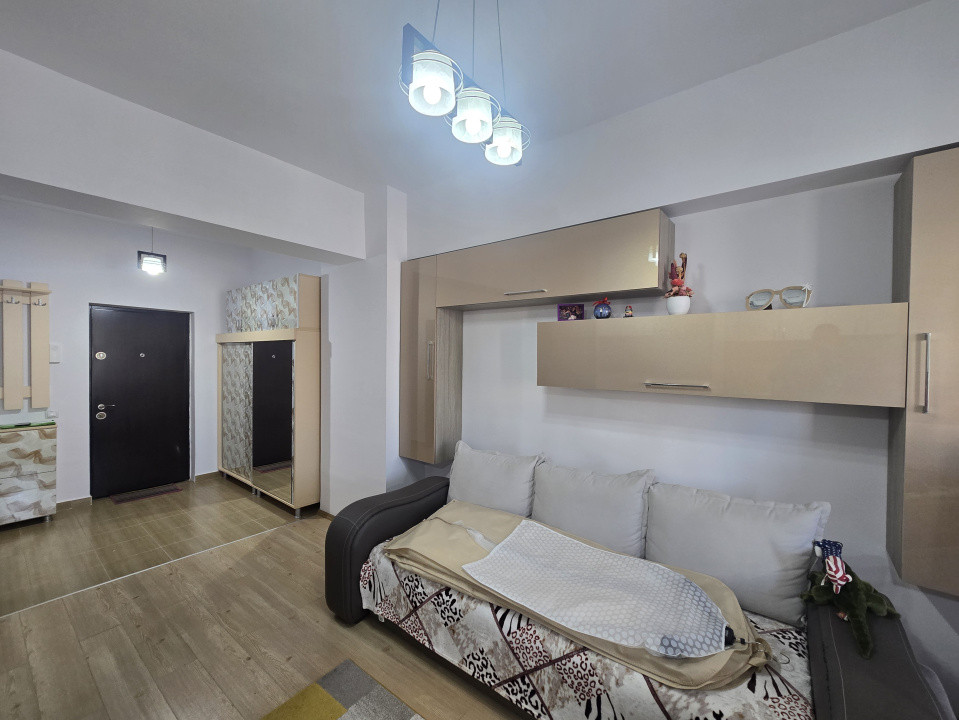 Garsoniera noua 38 m mobilata | Parcare subterana | Piata Alba Iulia- Vitan