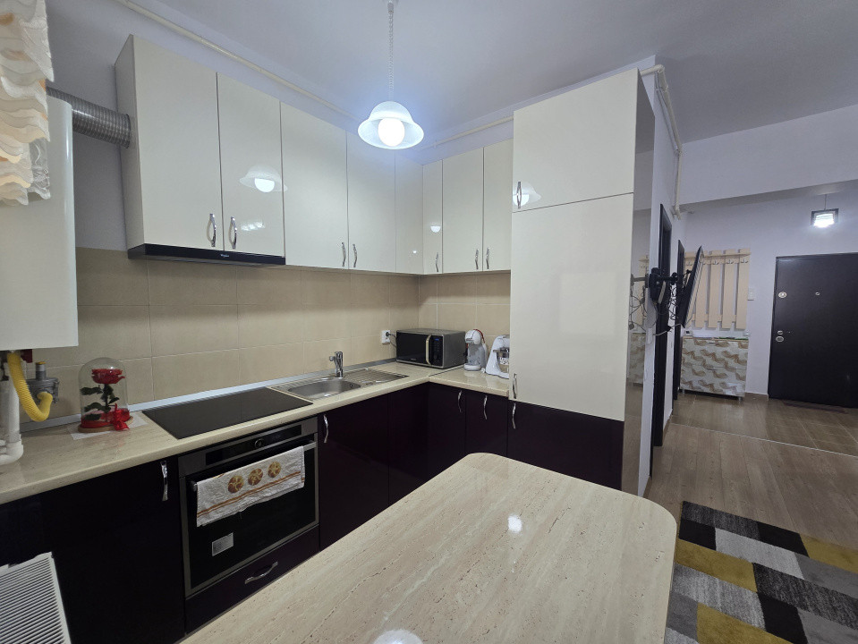 Garsoniera noua 38 m mobilata | Parcare subterana | Piata Alba Iulia- Vitan