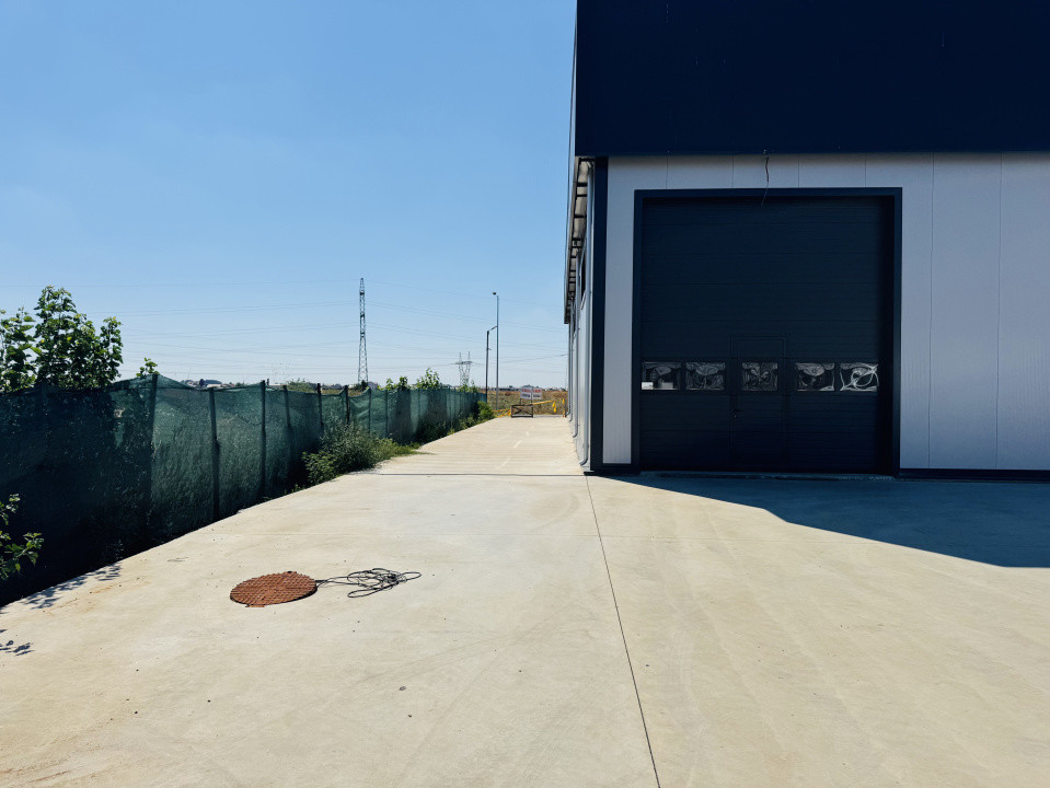 Inchiriere hala | Spatiu Industrial | Teren 973mp | Domnesti-Centura Bucuresti