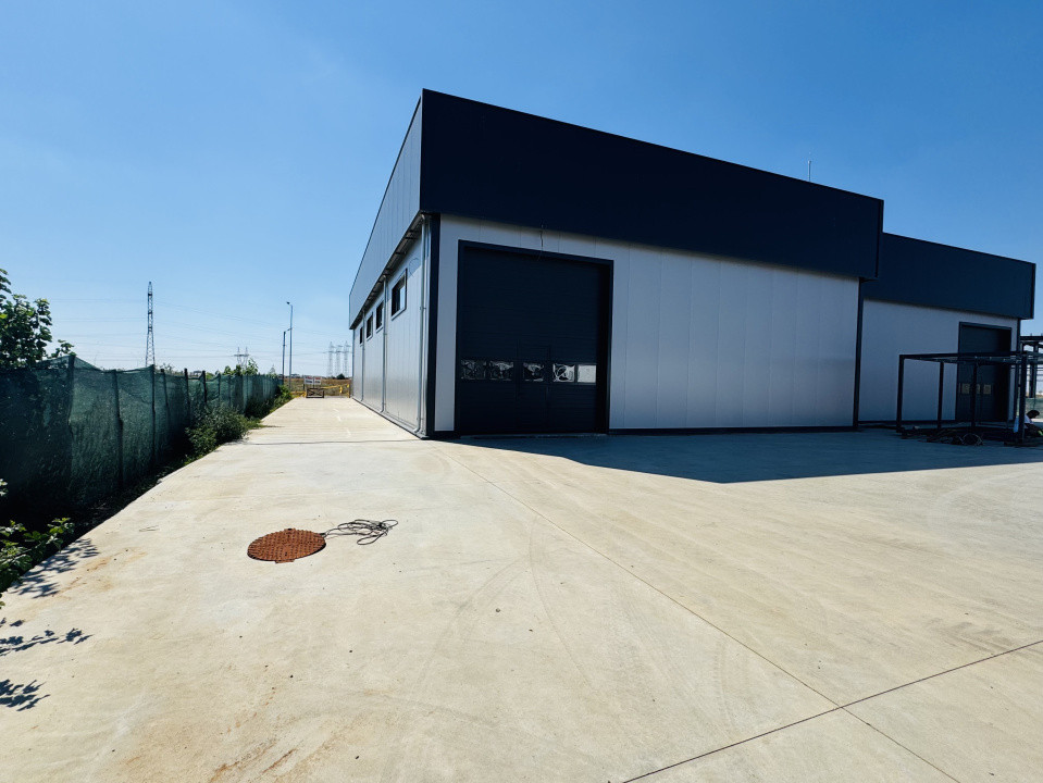 Spatiu Industrial-Hala | Teren 973mp | Domnesti-Centura Bucuresti