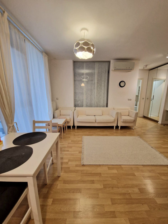 Apartament 2 camere cu grădină privată| loc pqrcare inclus | Adora Pipera 