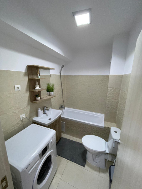 Garsoniera 46mp | Mobilata utilata integral | bloc nou | Bragadiru Leroy Merlin