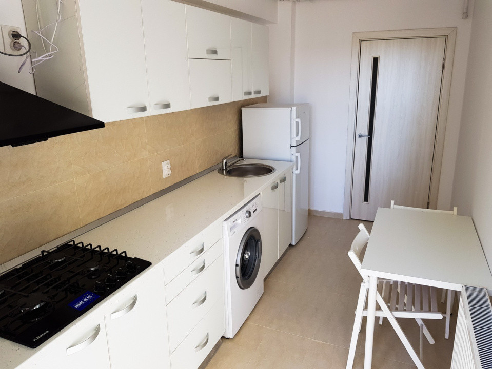 Garsoniera 46mp | Mobilata utilata integral | bloc nou | Bragadiru Leroy Merlin