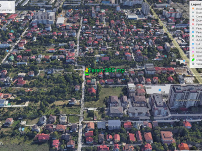 Teren imprejmuit 800 m | Toate Utilitatile | Drumul Taberei - Valea Furcii