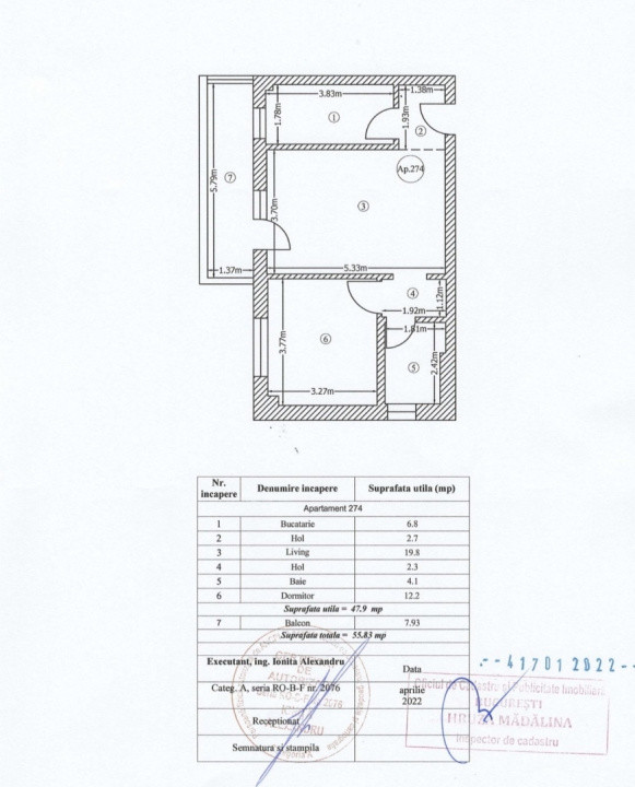 Apartament nou 2 camere mobilat | View deosebit | Dr. Taberei-Residence 158
