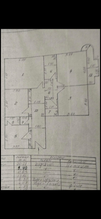 Apartament 4 camere | 96,37 mp | Bloc 1989 | 13 Septembrie – Str. Dorneasca