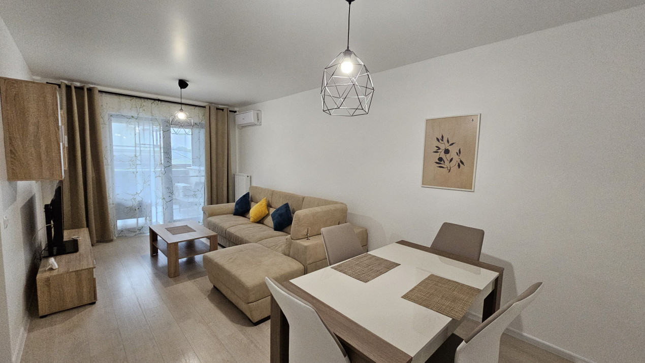 Apartament nou 2 camere mobilat complet cu parcare | Drumul Taberei - Auchan